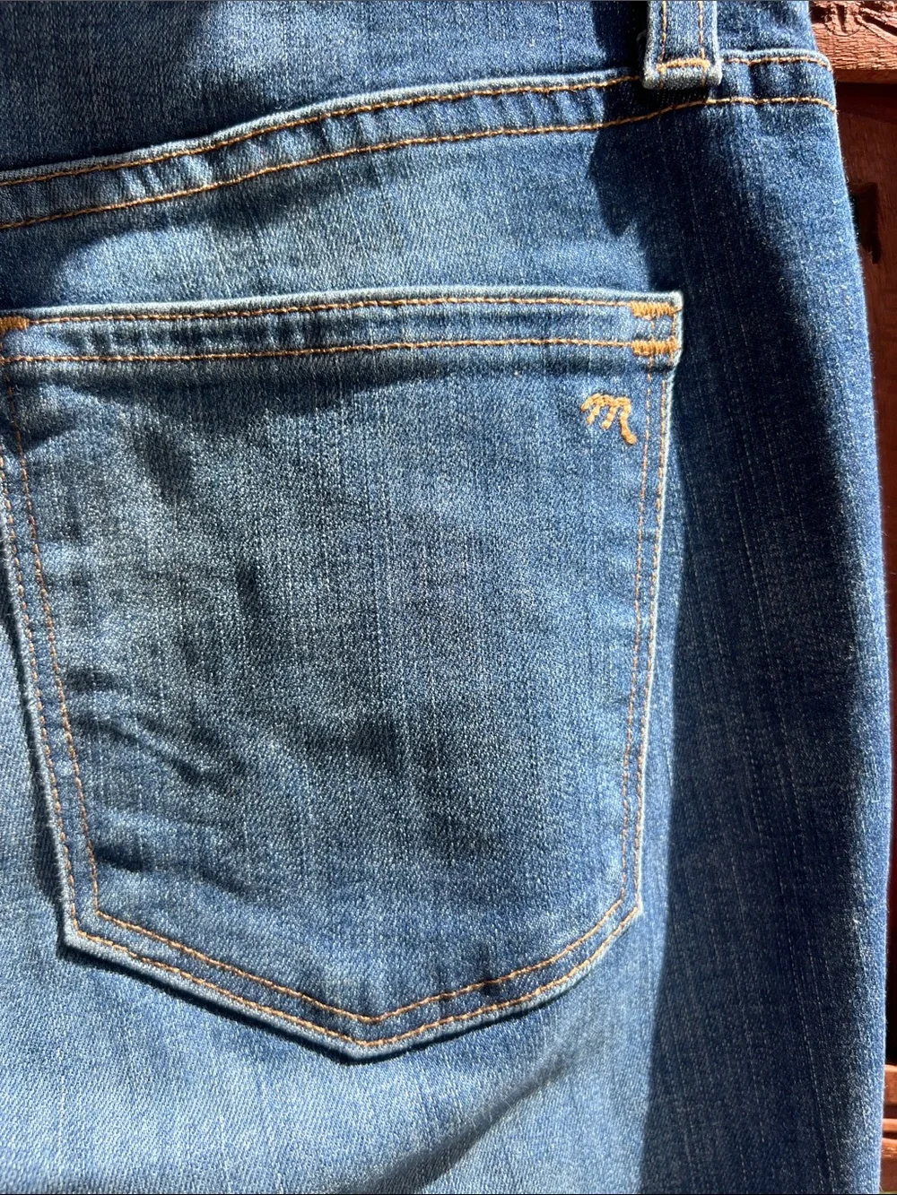 Madewell High-Riser Skinny Skinny Jeans in Medium Blue Wash